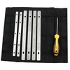 YTS Motor Saddlebag Latch Hardware Kit Saddlebag Hinge Set for