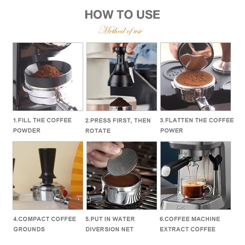 WDT Tool Coffee Espresso Stirrer, Espresso Accessories, WDT Espresso Distribution