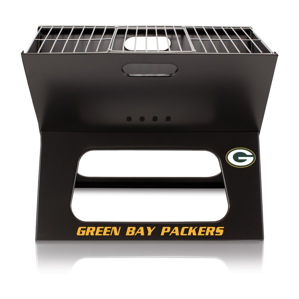 PICNIC TIME Green Bay Packers X-Grill Portable BBQ