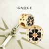 GNOCE Mysterious Compass Charm Bead S925 Sterling Silver Du bist