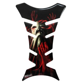 Tank Pad 3D Skull Ghost Universal Motorcycle Tank Sticker 502381VA