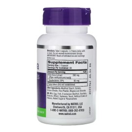 Natrol Kava Kava 200 Mg Promueve La Relajación 30 Cápsulas Sabor Sin sabor