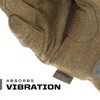Mechanix Wear M-Pact® Coyote Taktische Arbeit Handschuhe (XX-Large, Braun)