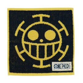 Marushin 6765010600 Mini Towel, One Piece Heart Pirates, 100% Cotton, Antibacterial and Odor Resistant, Hand Towel, Handkerchief, Present, Gift, Birthday