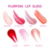 Ruby Kisses Plumping Lip Gloss, Hydrating High-Shine Volumizing Plumper with