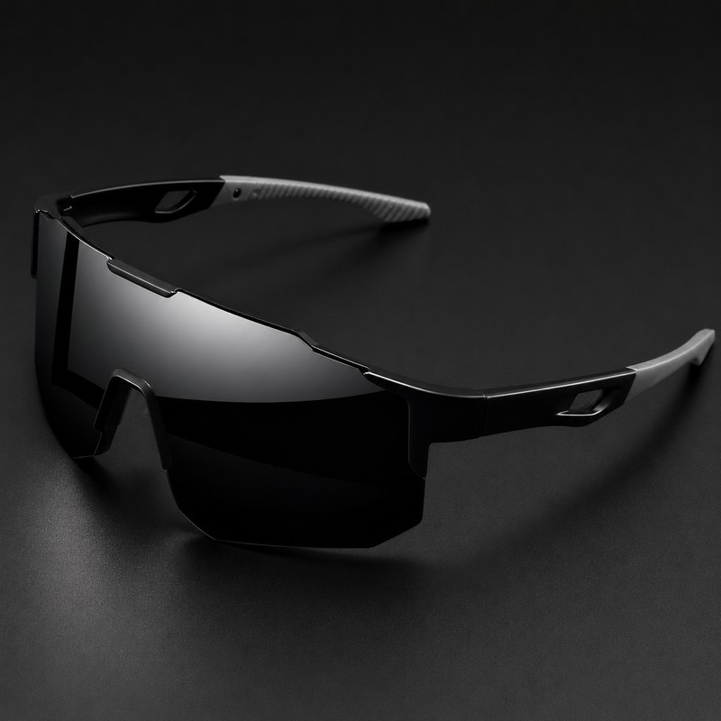 Performance Shield Sunglasses for Men & Women – Lightweight Wraparound