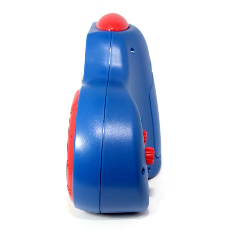 Kinderwecker Fußball ohne Ticken für Jungen Blau im Set mit