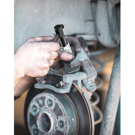 QWORK® 3-Piece Brake Piston Reset Tool, for Replacing Brake Pads, Repairing and Installing Brake Cylinders