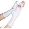 Rose Women's Cooling Touch, Antibacterial, Deodorizing, UV Protection Gloves, Arm