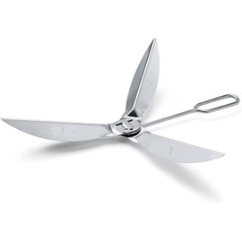 22-1/2-Inch Charcoal Grill/Kettle One-Touch Cleaning System Kit Fits 7444 Weber Grill Replacement Parts Thicker, Sturdy, Heat Resistant, Easy to Install, Silver