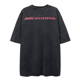 Aelfric Eden Mens Vintage Graphic Tees Y2K Irregular Butterfly Printed Tee