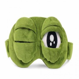 Sleeping eye mask, light blocking eye mask, sleeping supplies frog eye patch 2ea