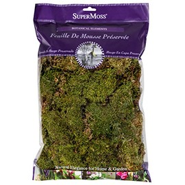 SuperMoss (21751) Petite Sheet Moss, Natural, 8oz