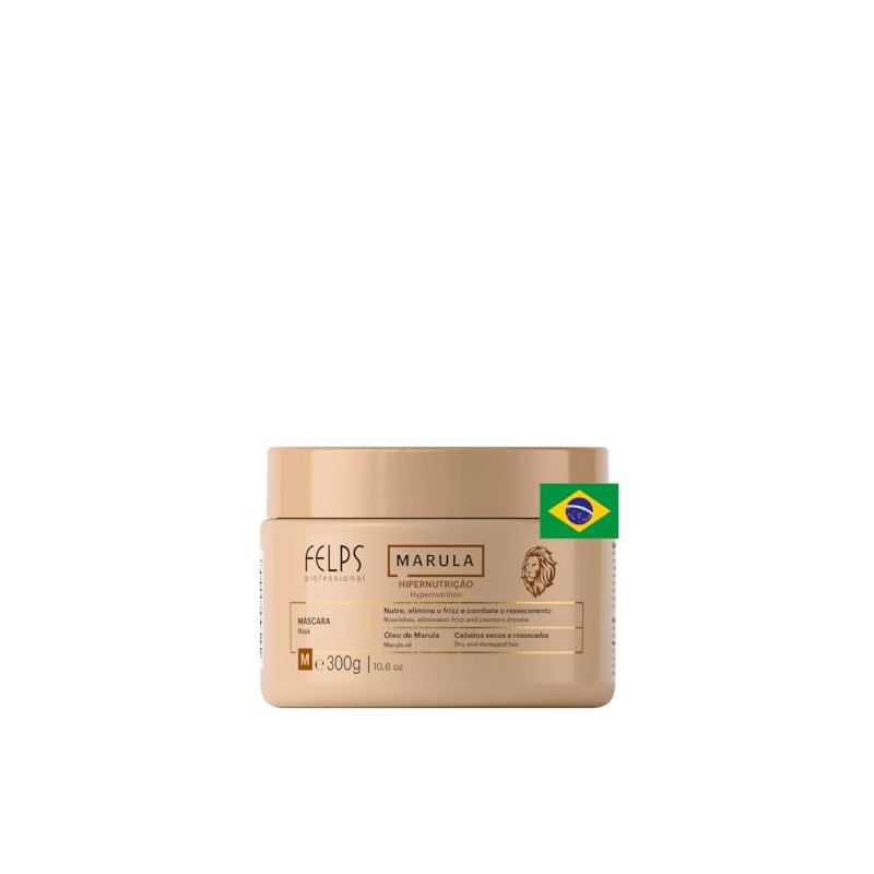 Felps - Mascarilla profesional para el cabello dañado y seco