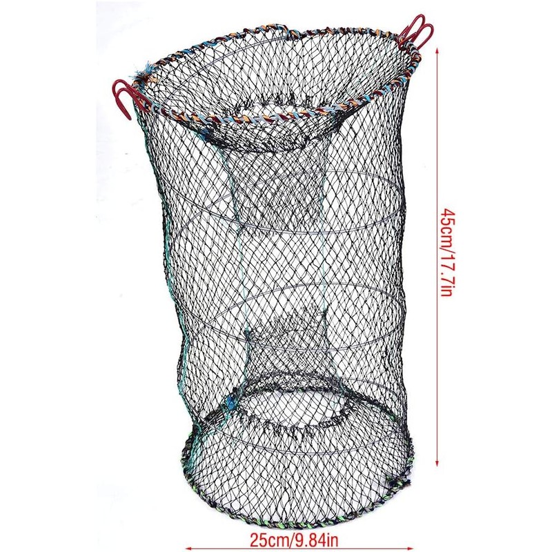 Trampa de Red de Pesca Plegable para Cangrejos de Río,