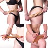 BICTIVE Curved Roller Massager and Body Shaping Paddle Kit. Wood