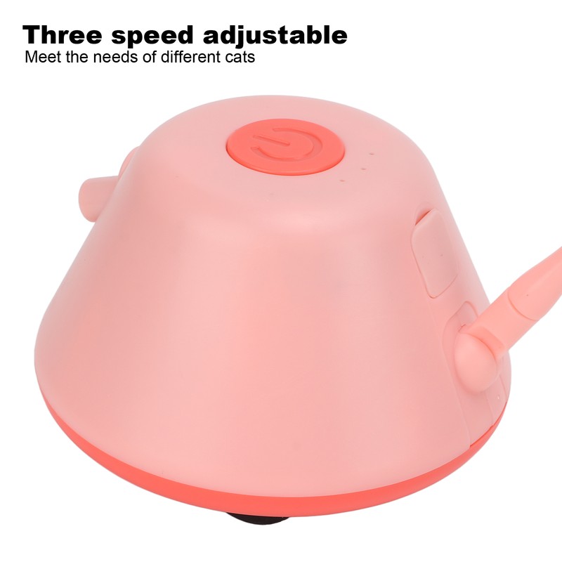 Automatic Cat Toy Interactive 3 Modes LED Moving Electric Kitten