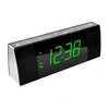 iTOMA Bedside Alarm Clock Radio with Bluetooth Speaker, Dimmable Jade