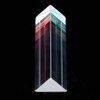 Hilitand Optical Glass Prism K9 Optical Glass Triangle Prism Right