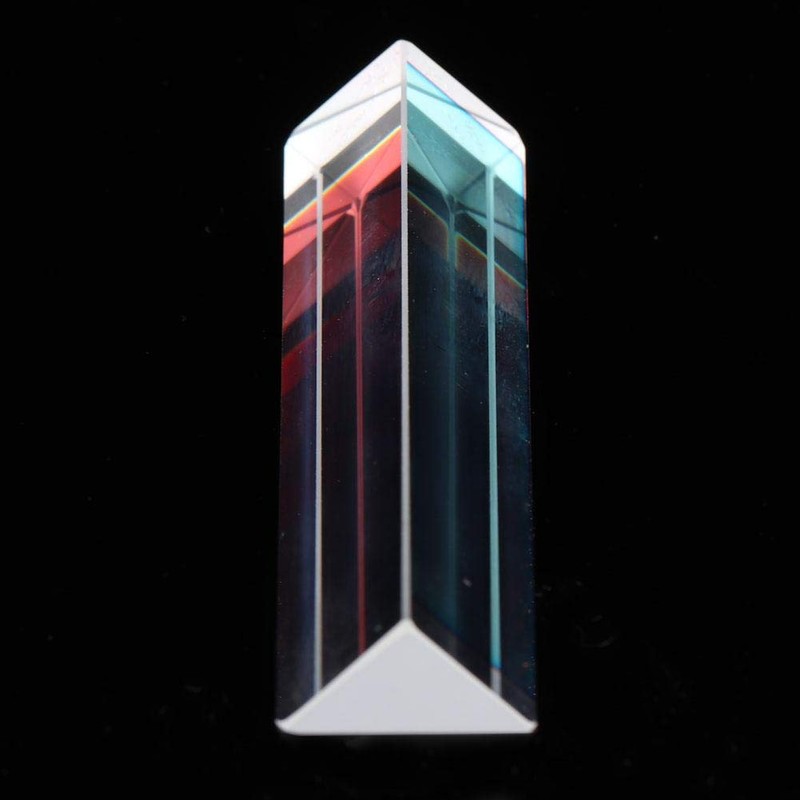 Hilitand Optical Glass Prism K9 Optical Glass Triangle Prism Right