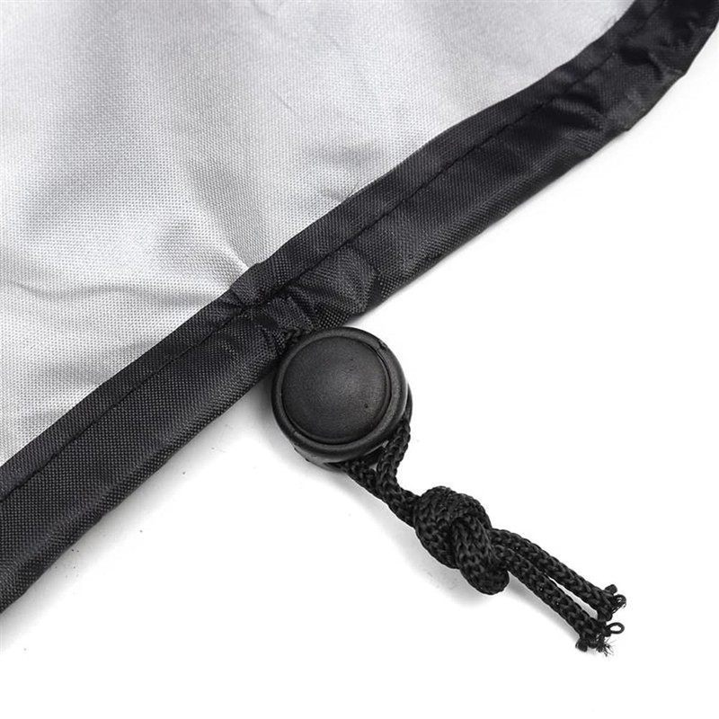 Lawn Mower Cover, Black, 191 x 50 x 100 cm,