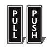 XILIWU PULL/PUSH Plate with Double Sided Tape, Acrylic Door Sign,