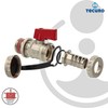 tecuro KFE Ball Valve AG 1/2 Inch, Boiler Filling and