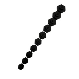 Alkan Plastic Insert with Magnet for 10 Sockets 10mm to 19mm (Black)