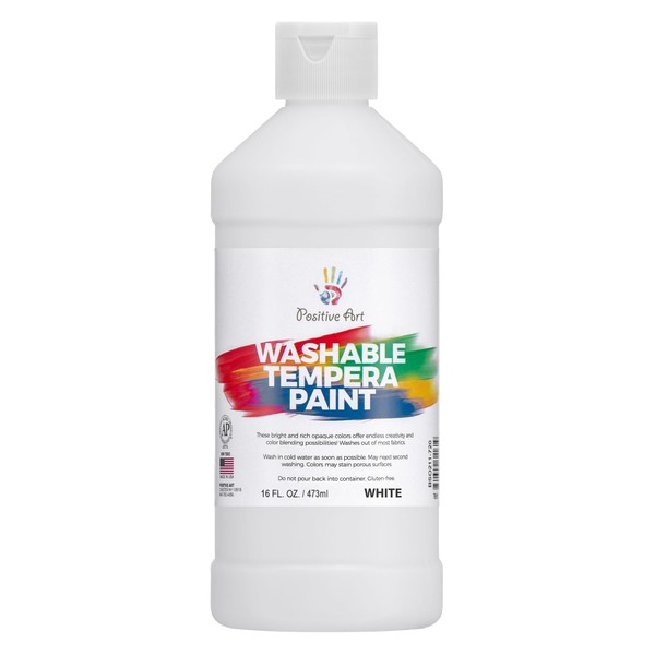 Washable Paint for Kids, 16 Oz Bottle Washable Tempera Paint,
