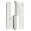 Lift-Off Hinge Left Yellow-Galvanised 120 x 88 mm / 1