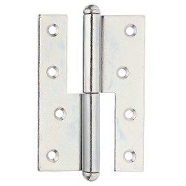Lift-Off Hinge Left Yellow-Galvanised 120 x 88 mm / 1 Stk.