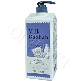Milkbath 밀크바오밥 세라 트리트먼트 화이트머스크 1.2L, 1개 Milkbabo Serum Treatment White Musk 1.2L, 1 piece