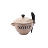 CGB Giftware Cream Soup Bowl and Spoon Set in Gift