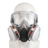 Reusable Half Face Cover Half Facepieces Cover with Safety Glasses