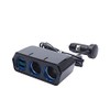 Tsuchiya Yac CE-488 Car Supplies, Socket Distributor, USB Twin Socket,