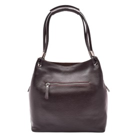 A1 FASHION GOODS Womens Real Leather Suede Shoulder Hobo Bag Large Casual Outgoing Handbag A7153 (Brown)