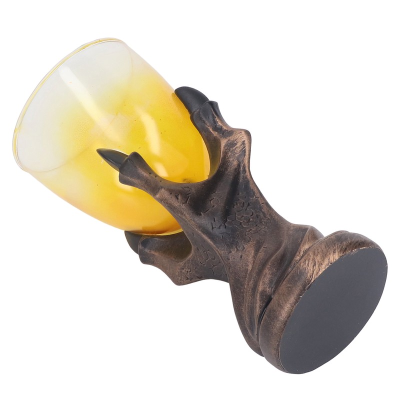 3D One Hand Claw Glass Goblet Fashionable Skull Hand Goblet