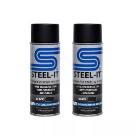 STEEL-IT Black Polyurethane 2 Pack