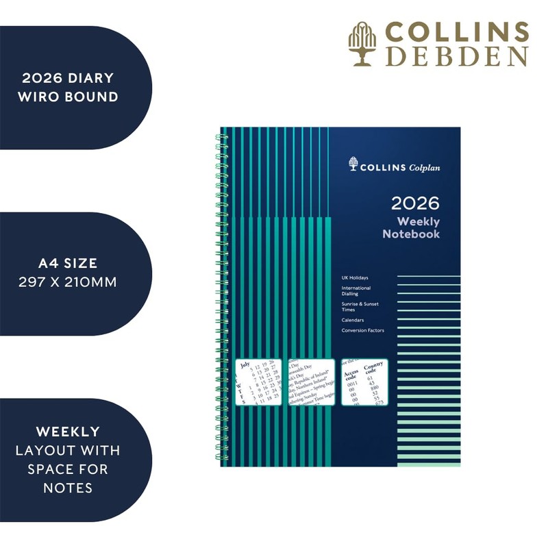 Collins - Colplan - 2026 12 Month Calendar Year Planner,