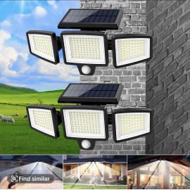 Tuffenough Solar Outdoor Lights 2500LM 210 LED Security Lights  Assorted Sizes