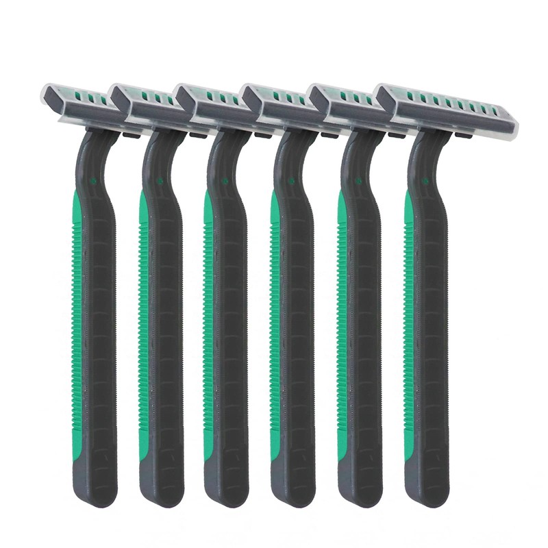 Twin Blade Razors Bulk, Individually Wrapped Razors for Home Use,