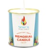 1 Day Yahrzeit Candle 24 Hour Kosher Yahrtzeit Memorial and