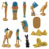 Ancient Egypt Egyptian God 12pcs Statue, Miniature Egyptian and Goddesses