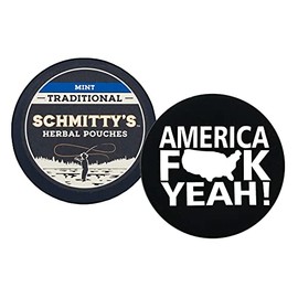 DC Crafts Nation Skin Can Cover America with 1 Can Schmitty's Herbal Snuff Mint Pouches