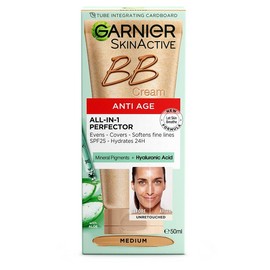 Garnier SkinActive BB Cream Anti Age All-In-One Perfector Medium 50ml