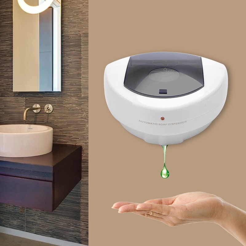 500ml Automatic Sanitizer Soap Dispenser Sensor Touchless Hands Free Wall