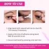 Andrea Two of a Kind Face Eyelashes 53 - Black