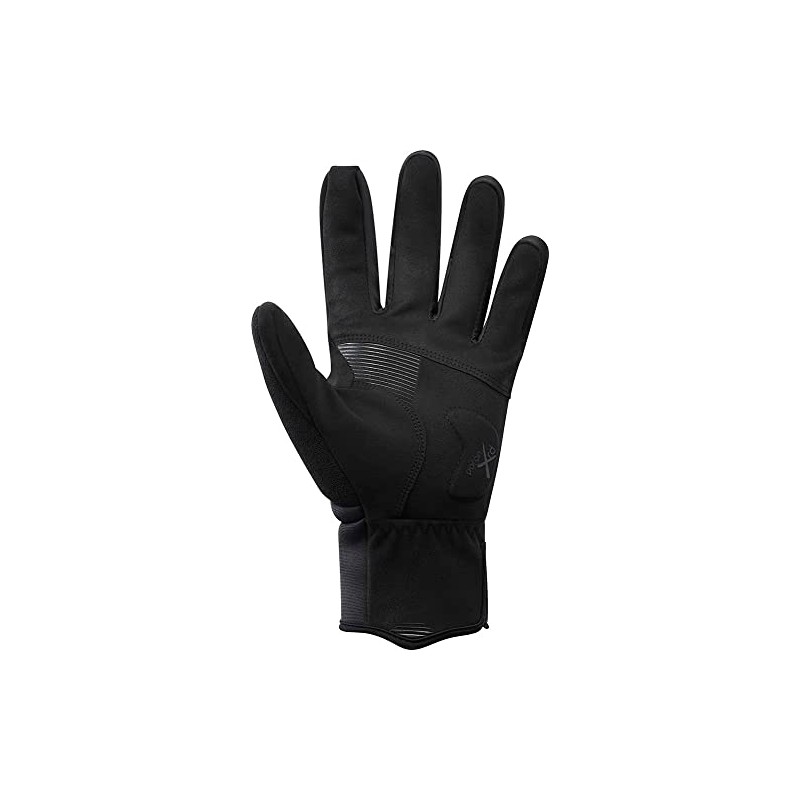 Shimano Windbreak Men's Thermal Gloves Black/Yellow