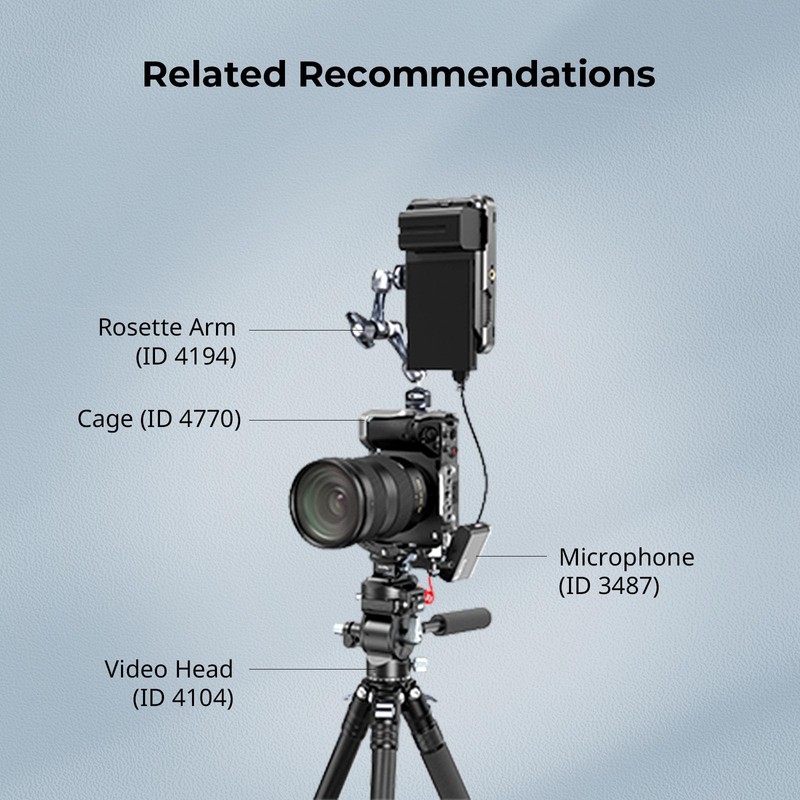 SmallRig Universal Horizontal and Vertical Mounting Plate Kit 4349