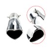 OtpOutopa Car Exhaust Tip 2.5 inch Inlet, Universal Car Exhaust